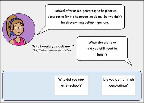 Follow-up Questions for Teens Boom Cards | Conversation Skills | TPT