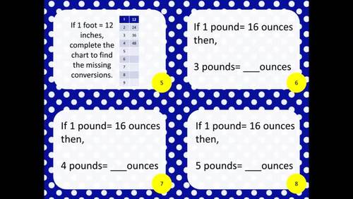 4th Grade Measurement and Data Task Cards | Includes Digital Quiz