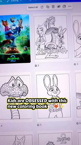 Zootopia Coloring Book | Classroom Quiet Time | 20+ Pages by Ms Montero