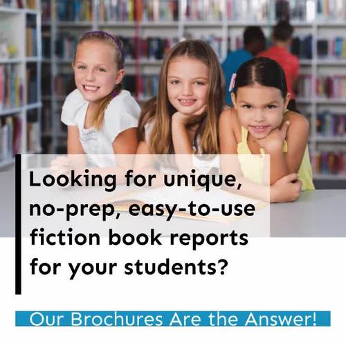 Fiction Book Report Brochures by The Rigorous Owl | TPT