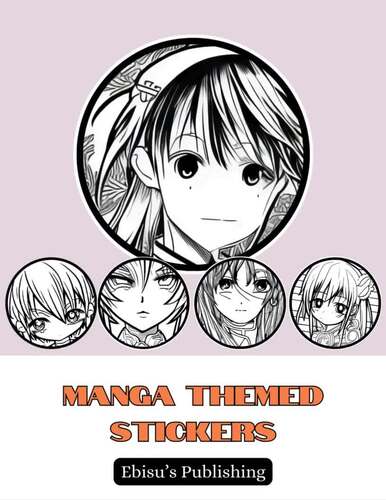 Manga Themed Stickers by Ebisus Publishing | TPT