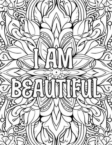 Free Positive Affirmation Coloring Pages: A Creative Path to Self-Love ...