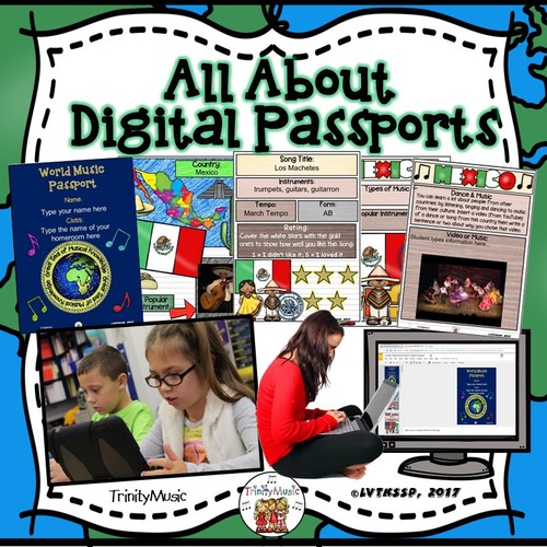 Preview of Using Digital Resources in the Music Classroom (Such As Music Passports)