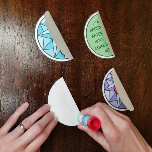 Spanish Holy Spirit 3D Craft, Kids Sunday School Bible Lesson Pentecost ...