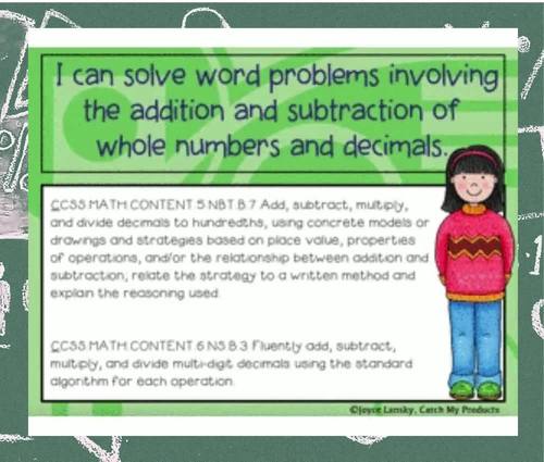 Word Problems Multiplication and Division Decimals PowerPoint Word Problems