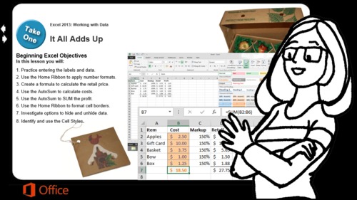 Microsoft Excel 2013 Beginning: Create a Price Sheet