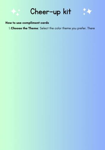 Sports theme COMPLIMENT CARDS Bullying Prevention for K-6th | TPT