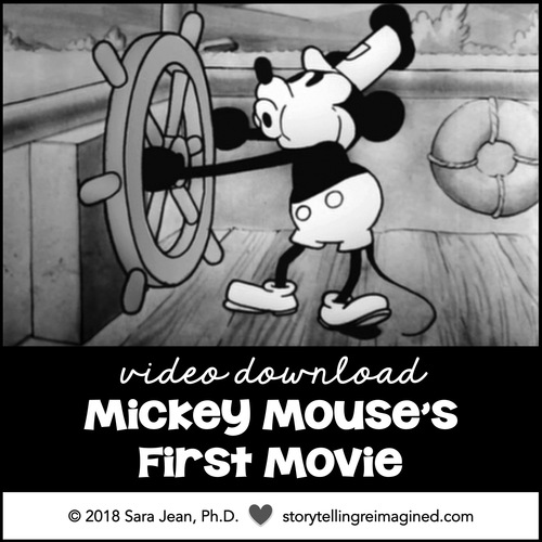 Preview of Mickey Mouse's First Movie: Steamboat Willie Video
