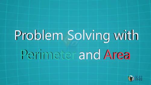 Preview of Problem-solving with Perimeter and Area - - High quality HD Animated Video