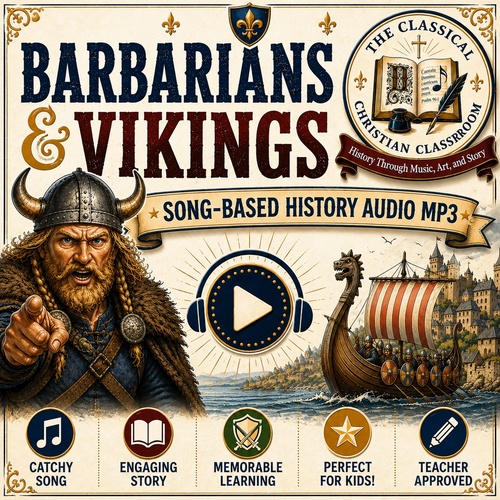 Preview of Barbarians and Vikings: Song-Based Church History Music Audio Middle Ages