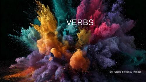 Sample File of Verbs by Steele Word Vault | TPT