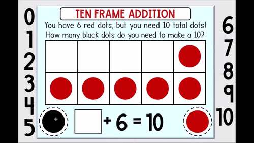 Making 10's Addition & Finding the Unknown Number by Growing STEM Kids