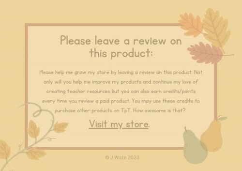 Autumn and Fall Vocabulary Printable Flashcards for Word Wall | TPT