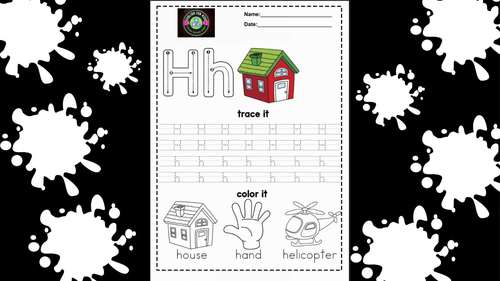 Alphabet Activities For Preschoolers Printables by English For Kids ABC