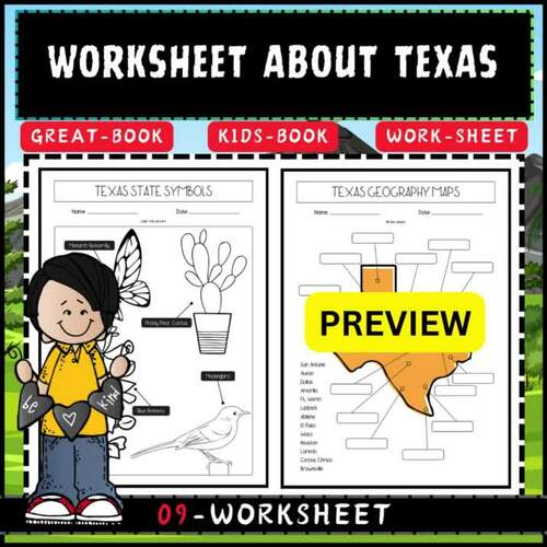 Worksheet About Texas by Lib Anatomy school | TPT