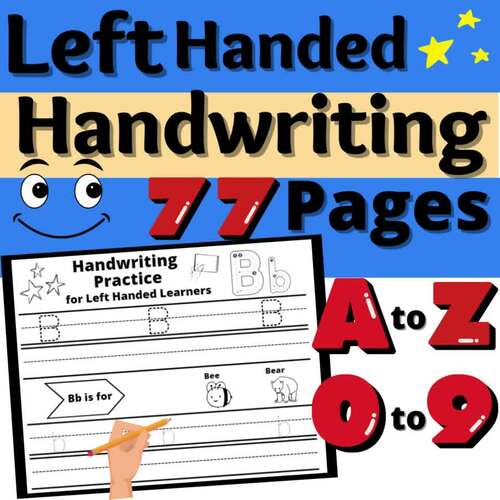 Alphabet Tracing Left Handed Writing Left Hand Resource by