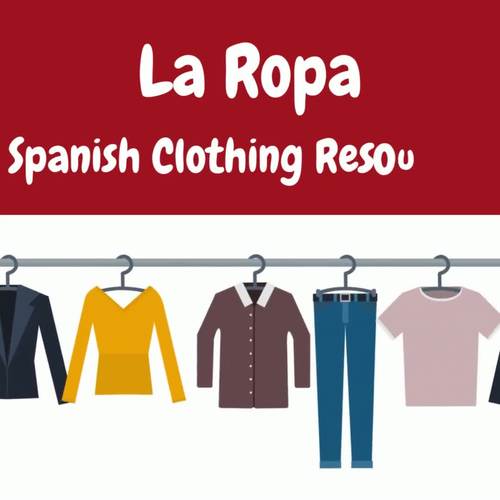 Spanish Clothing Lessons Virtual Learning Fun Projects La Ropa