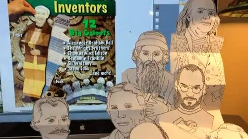 FAMOUS INVENTORS: 19 Big Galoots Foldables (Edison Ford Wright