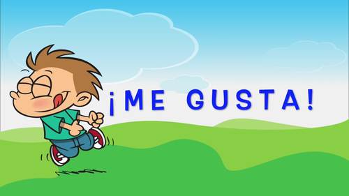 Preview of Learn "Me Gusta" & Common Verbs in Spanish! DISTANCE LEARNING