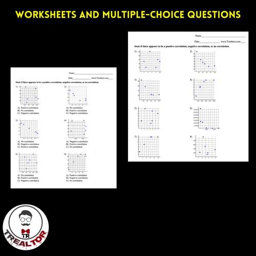 correlation-scatter-plots-worksheets-with-answers-pdf-10k-pages-math-algebra