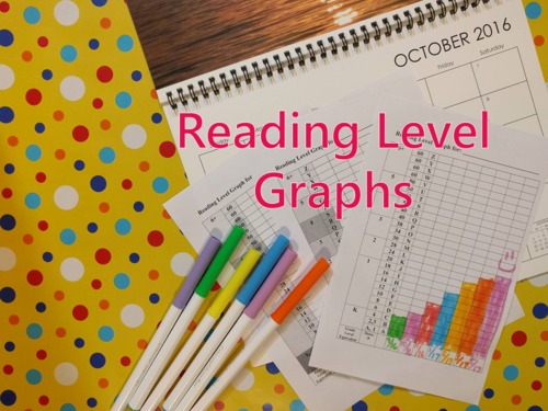 Preview of Student Reading Level Graph {DRA & Fountas and Pinnell Levels} EDITABLE