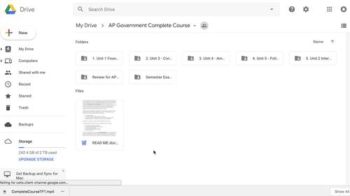 AP U.S. Government Complete Course w/ google slides by Vandelay Industries