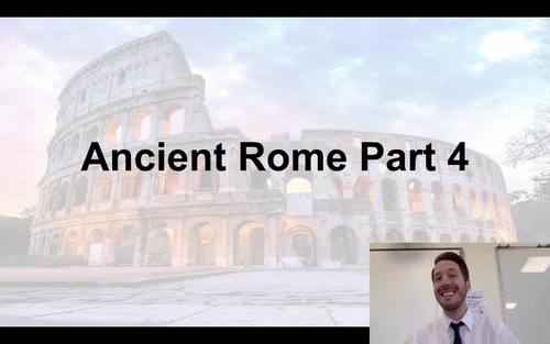 Preview of Ancient Rome Part 4 (Middle School Social Studies)
