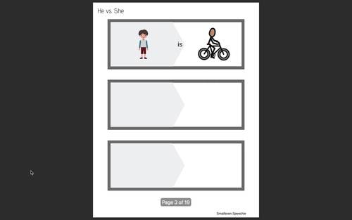 Virtual Pronoun Practice: 
