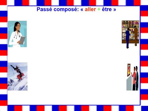 Preview of Vidéo: Le passé composé des verbes conjugués avec l'auxiliaire être.(aller)