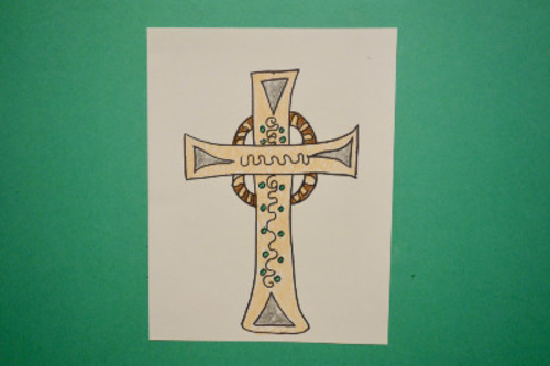 Preview of Let's Draw a Celtic Cross!