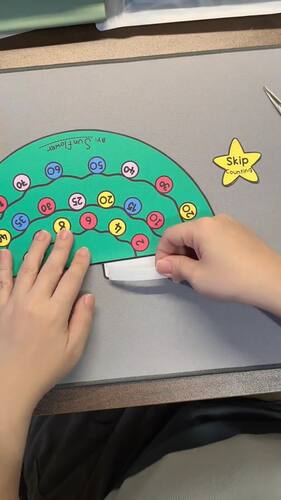 3D Christmas Tree Math Craft | Counting, Skip Counting, Make 10 ...