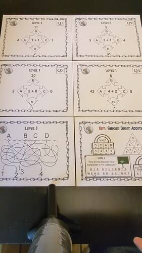Simple Probability Activity: Escape Room Math Game | 4th 5th 6th 7th Grade
