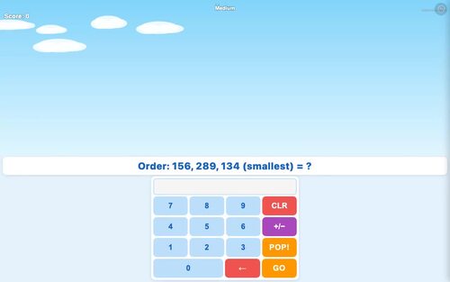 3rd Grade Ordering Numbers Math Game | Early Finisher Activity by Kick ...