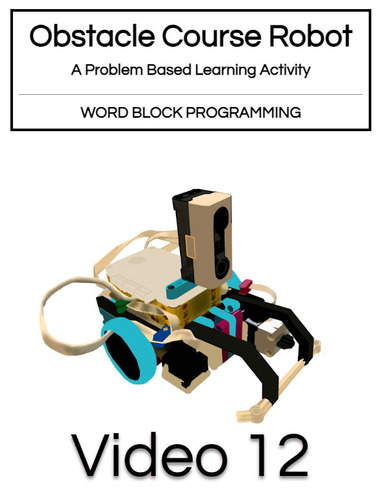 Preview of Obstacle Course Robot Video 12: Delivering the Block