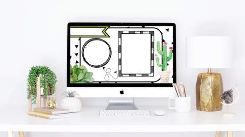 Plant Google Slides Template Distance Learning by Confetti and Creativity
