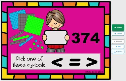 BOOM™ Cards: Comparing Numbers 1-1000 by GroovyGarden | TPT