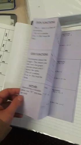 Even, Odd, or Neither Foldable Notes Activity