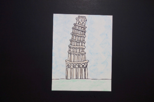 Preview of Let's Draw the Leaning Tower of Pisa!