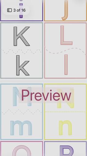 Alphabet, Number & Shape Matching Cards | ABC Letter Practice | Sensory ...
