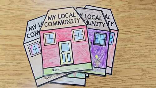 Grade 1 Social Studies: The Local Community Project Booklet (Ontario)