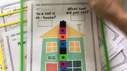 Shorter, Taller, Longer Measurement Activities for kindergarten | TPT