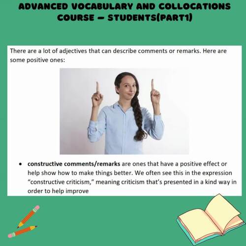 Advanced Vocabulary and Collocations Course(part1)|Close Reading ...
