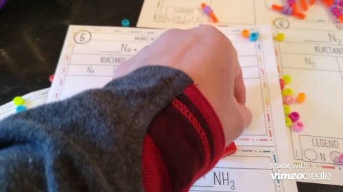 BALANCING CHEMICAL EQUATIONS: A HANDS ON ACTIVITY by Bazinga Brown