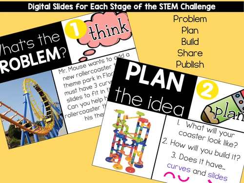 Next Gen STEM Challenge Rollercoaster | TPT