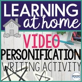 Distance Learning Creative Writing Activity Figurative Lan