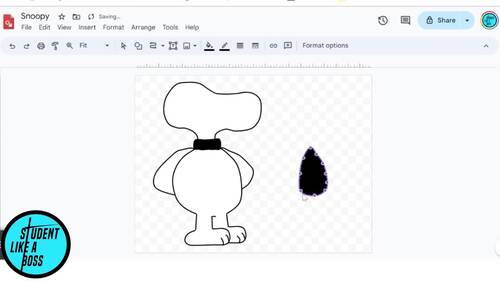 Google Drawings Snoopy | STEAM Digital Art Lesson & Tutorial by ...