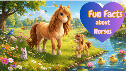 Preview of Horse Fun Facts for Kids