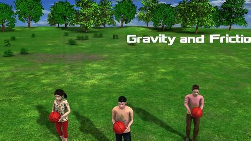Preview of Gravity and Friction - High quality HD Animated Video - eLearning