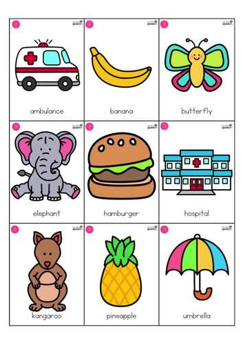 3 Syllable Words Activites for Speech Therapy - Weak Syllable Deletion ...