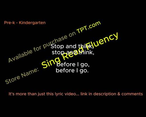 Self-Control Emotional Regulation Song SEL Fluency, MP3 + Lyric Video ...